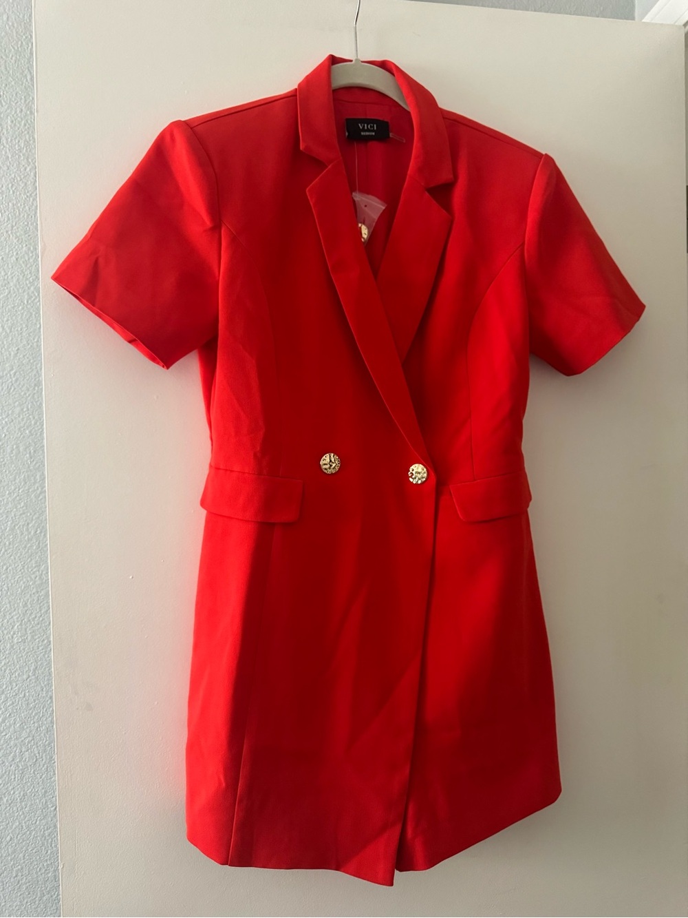 NWOT Vici Poised Reverie Suiting Blazer Romper